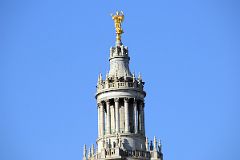 29 The Statue Of Civic Fame Sits Atop Manhattan Municipal Building From The Walk Near The End Of The New York Brooklyn Bridge.jpg